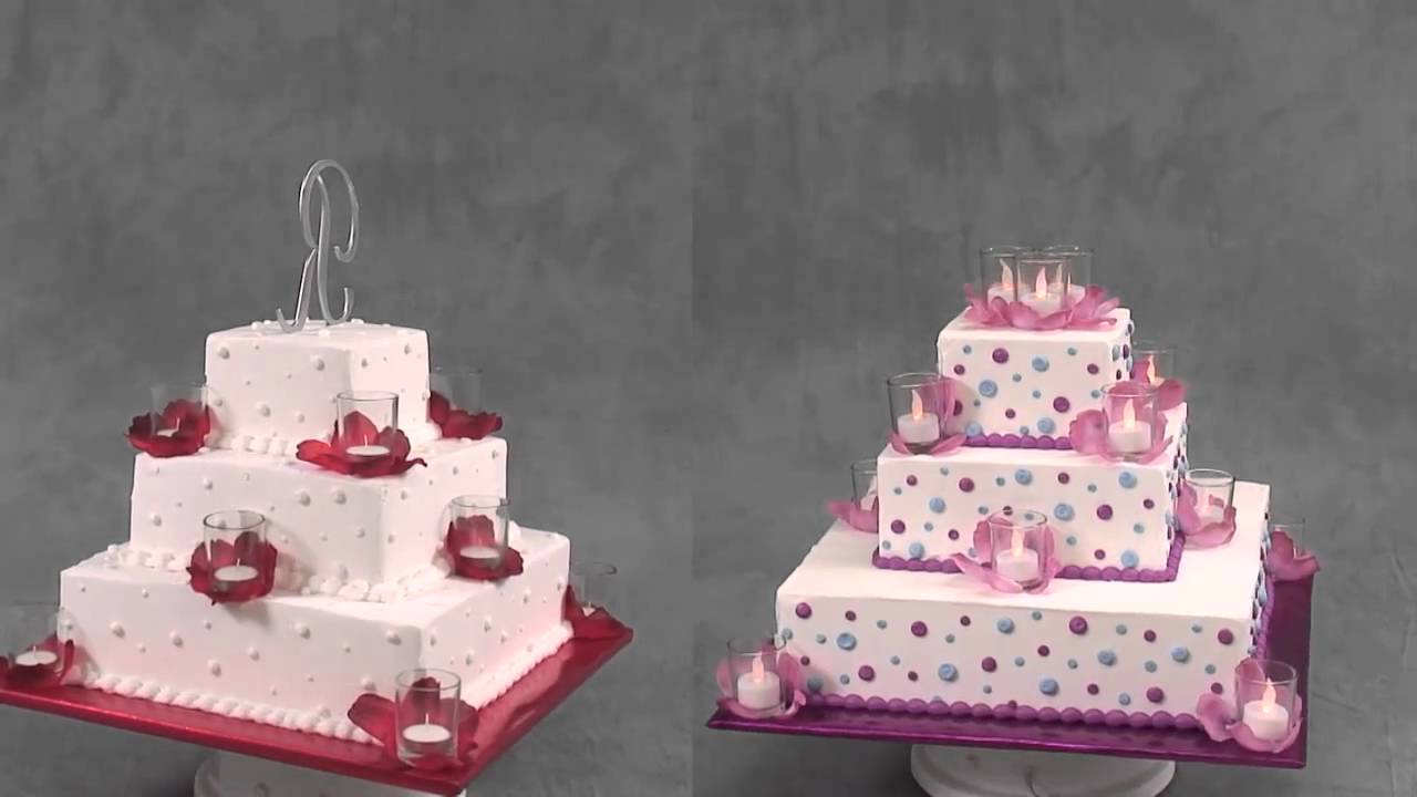 Wedding Cake Pictures Red Wedding Cakes -- Burning ...