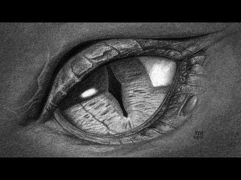 Рисуем глаза дракона Рисуем глаза дракона