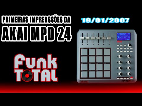 Akai Mpd 24 - Montagem ao vivo DJ Felipe Carvalho