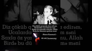 Allahım, Birdə Bu Dünyaya Gətirmə Məni, Qurban Olum Sənə