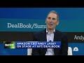Play this video Amazon CEO Andy Jassy on shifting consumer spending habits