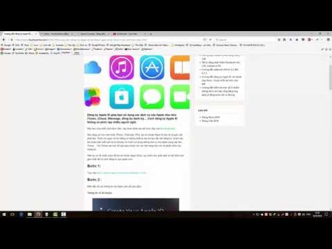 Hướng dẫn đăng ký Apple ID, tài khoản App Store, iCloud miễn phí trên máy tính