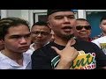 Jalani sid4ng perdana kasus ujaran keb3nci4n, Ahmad Dhani tegaskan siap bila kepalanya harus dilep4s