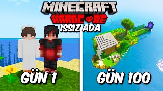 Minecraft Da Issiz Adada 100 Gün Hayatta Kalmak