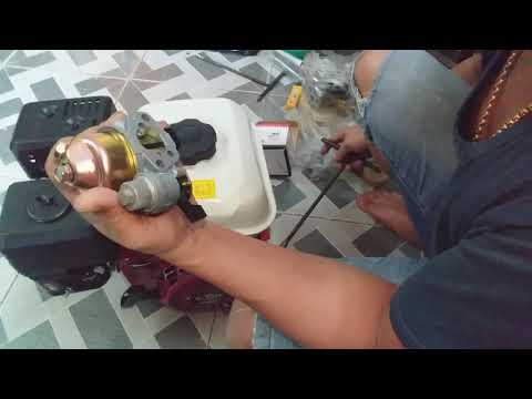 máy xăng lên ga bị tắt máy. nổ không đều
