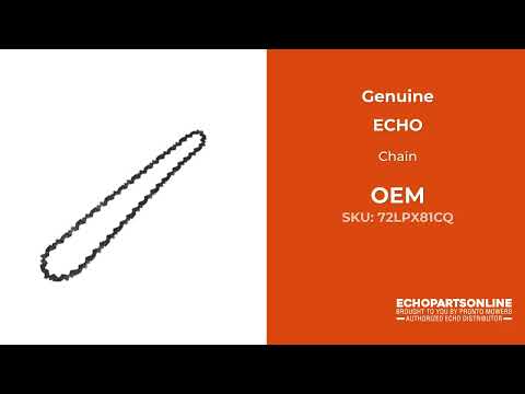 CS 590 Chain 72LPX81CQ 24 in - ECHO Genuine OEM Part CS 590 Chain 72LPX81CQ 24 in - ECHO Genuine OEM Part