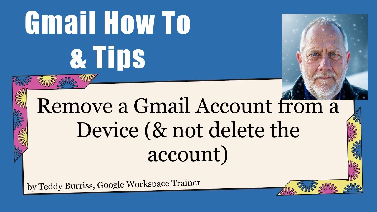 How do I remove a Google (Gmail) account from a Device a How do I remove a Google (Gmail) account from a Device a