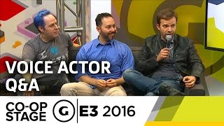 Critical Role Voice Actor Q&A - E3 2016 GS Co-op Stage