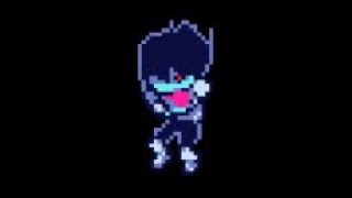 Deltarune Kriss Red Eye Shown