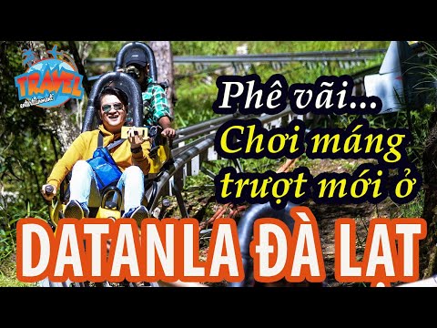 Chơi xe máng trượt mới ở thác Datanla Đà Lạt 2020 | Du lịch Đà Lạt
