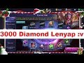 Habis 3000++ Diamond!! Spin Skin Epic Freya?? - Mobile Legends
