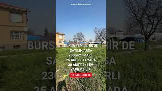 Bursa Yenişehirde Satılık İmarlı Arsa