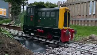 First Ballast Hits The Railway…