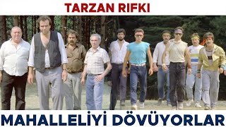 Tarzan Rıfkı Türk Filmi | Serseriler Mahalleliyi Dövüyor Yetişin! Kemal Sunal Fi