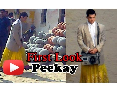 Aamir Khans First Look Of Peekay(P.K) Film Revealed ! HD