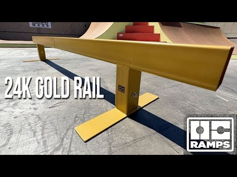 24k Gold Rail By OC Ramps