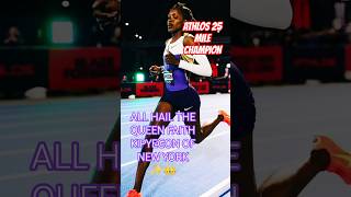 Faith Kipyegon Runs Fastest Ever Mile On Us Soil At Athlos25 Icahn Nyc 4.5653
