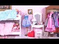 Barbie Morning Routine du Matin Elsa Raiponce Lits Superposés Chambre Salle de Bains
