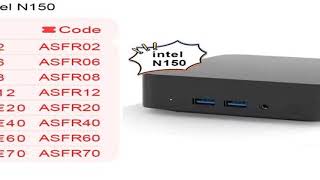 Chatreey T9 Mini Pc Intel N100N150 Windows 11 Ultra Small Pocket Computer Dual Ssd F