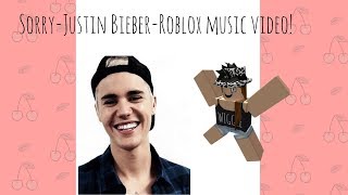 Sorry - Justin Bieber - Roblox Music Video