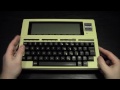 Tandy TRS-80 Model 100: Review & Demonstration :o)