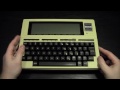 Tandy TRS-80 Model 100: Review & Demonstration :o)
