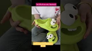 Women Tongue Kiss Dog Slippers Floppy Flops