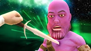 CAN THANOS BE KILLED!? - Blade and Sorcery MODS - HTC Vive Pro Gameplay
