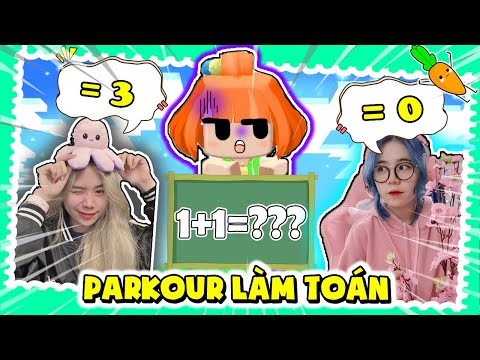 😨KAMUI TRẦM CẢM 😨KHI HỘI CHỊ EM HERO TEAM VỪA PARKOUR VỪA LÀM TOÁN | KAMUI X SAMMY X SIMMY X TIMMY