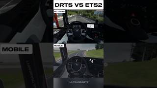Mobile Vs Pc Euro Truck Simulator 2 Vs Drive Real Truck Simulator