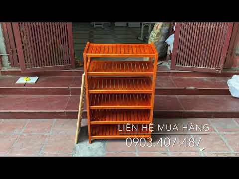 Kệ giày dép 6 tầng 62cm | Gỗ Xinh