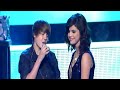 Justin Bieber Boyfriend Kiss Selena Gomez Believe Nothing Like Us Music Video MTV EMA KCA 2012 AMA