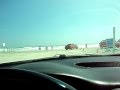 Driving Onto Daytona Beach