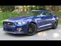 2015 ford mustang gt fastback 6 spd performance package start up road test and in depth review