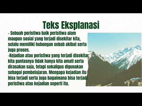 PPT⏪Teks Eksplanasi#Nur Kurniati♂️🌅