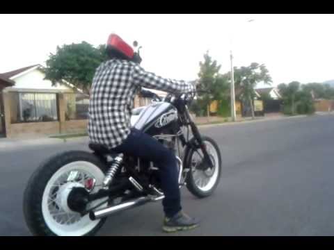 honda rebel 250 bobber los andes chile reo - YouTube