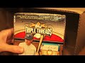 2011 Topps Triple Threads 9 box case 2 Box Break BOOKLET MOJO (Boxes 8 & 9)