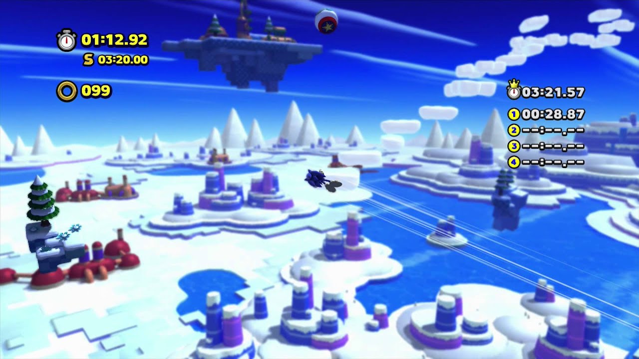 Sonic Lost World Wii U Frozen Factory Zone 1 YouTube