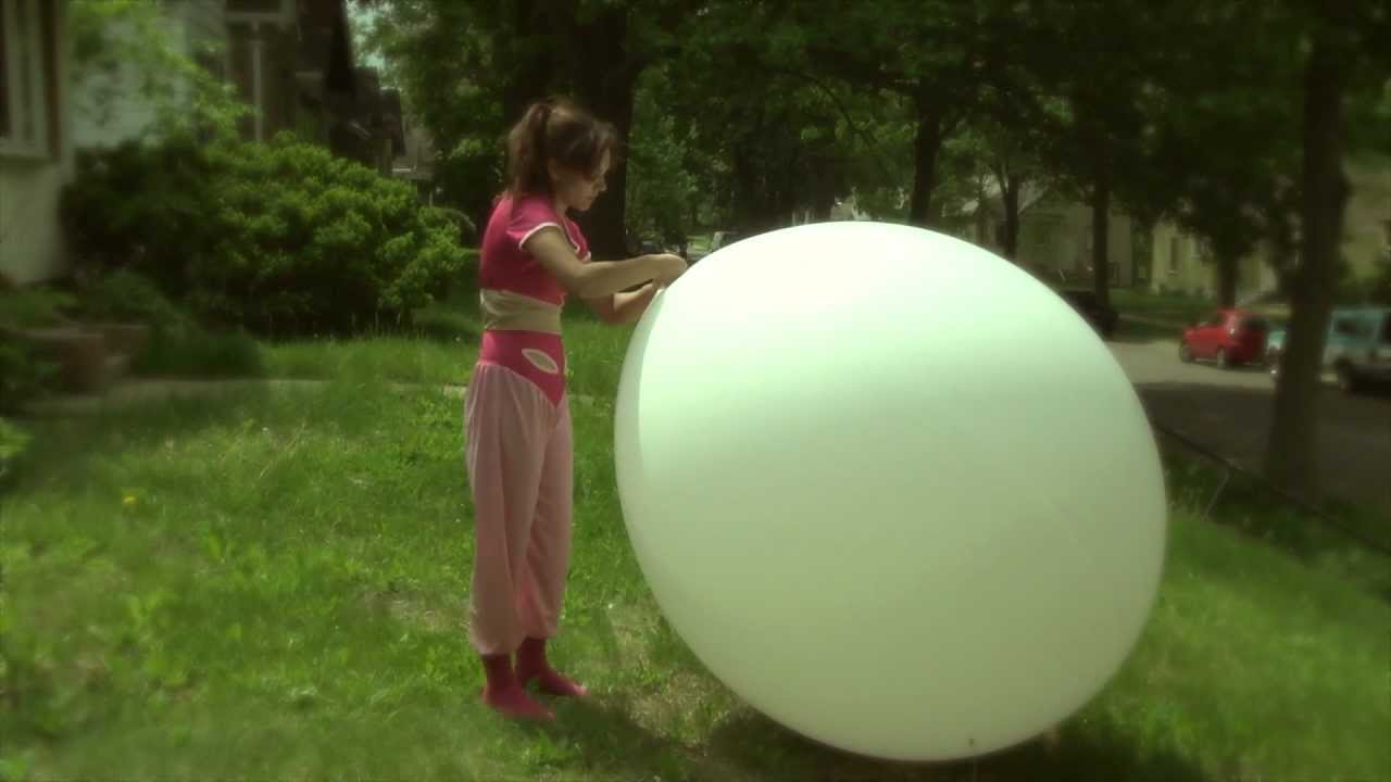 Inflating balloon her