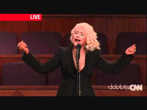 Christina Aguilera - At Last  Etta James Funeral
