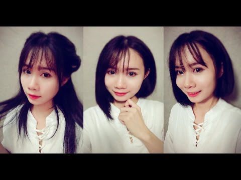 Tự Cắt Tóc Ngắn Đẹp ( Tóc Vic & Tóc Bob ) Đơn Giản - NhungLeong | Yêu Làm Đẹp