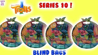 Dreamworks TROLLS Series 10 Blind BAGS Opening TOY Surprises