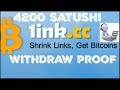 How to Free Earn BitCoin,With 1ink.cc,Payment Proof,Urdu/Hindi