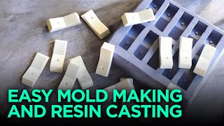 Silicone Mold Making & Resin Casting Tutorial Easy Diy Step-By-Step Guide