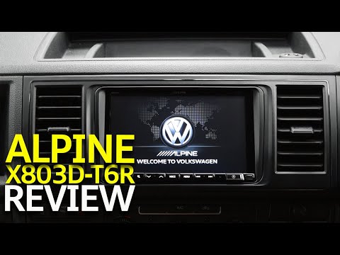Alpine X803D-T6R Review - The Best Transporter T6 Stereo Upgrade!