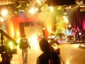 Magaly Teve detras de camaras bailando