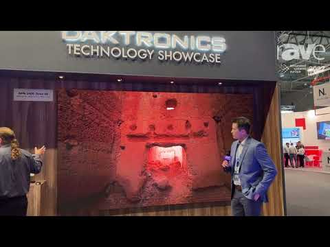 ISE 2022: Daktronics Shows Off the 0.9mm NPN-5400 Series of dvLED Displays