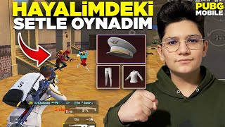 HAYALİMDEKİ SETLE OYNADIM!!! - PUBG MOBİLE