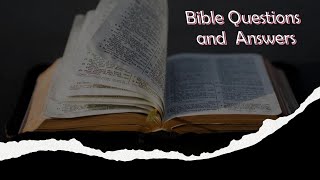 2022-03-06 - Bible Q & A - Holy Spirit | John 14:16 - Nathan Franson