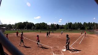 Michelle Walksoff in run rule of her own shutout game